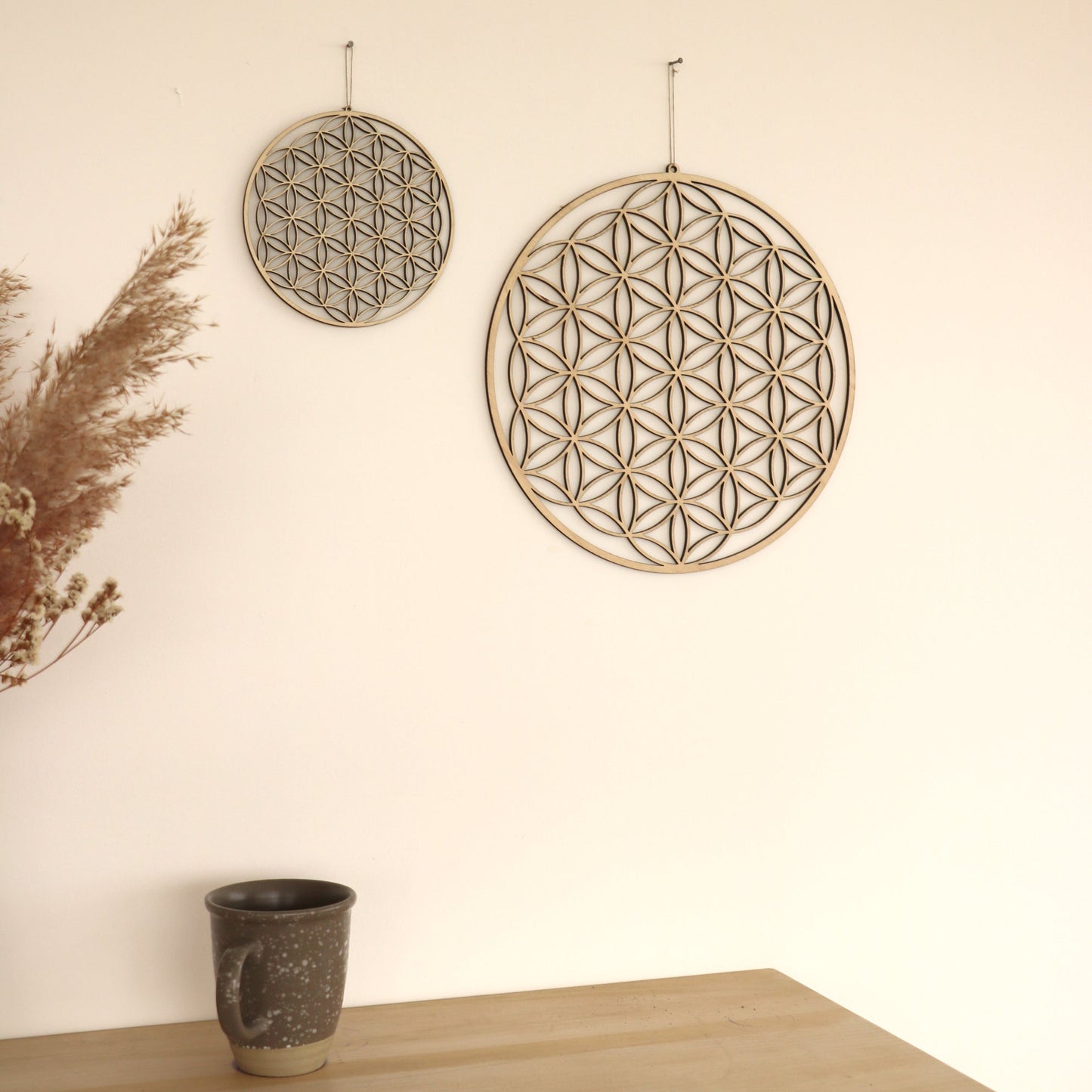 Decoración de pared Flor de la vida