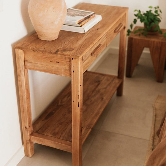 Consola de madera Verbena 100cm